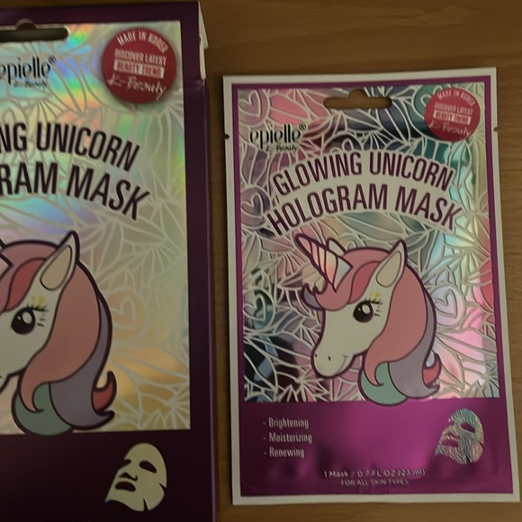 Glowing Unicorn Hologram Mask (3) Pack - Picture 4 of 4